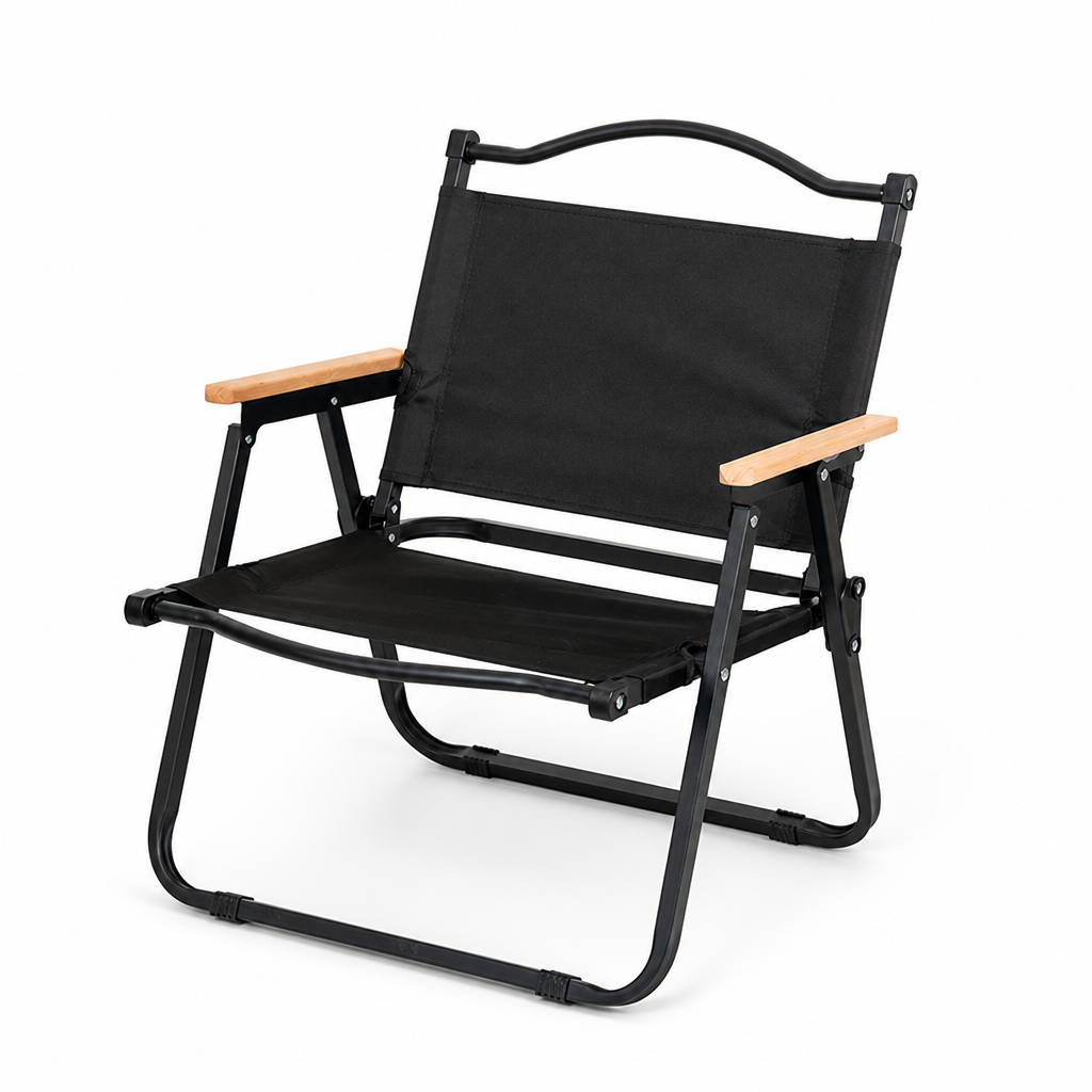 Foldable Aluminum Adjustable Backrest Camping Chair