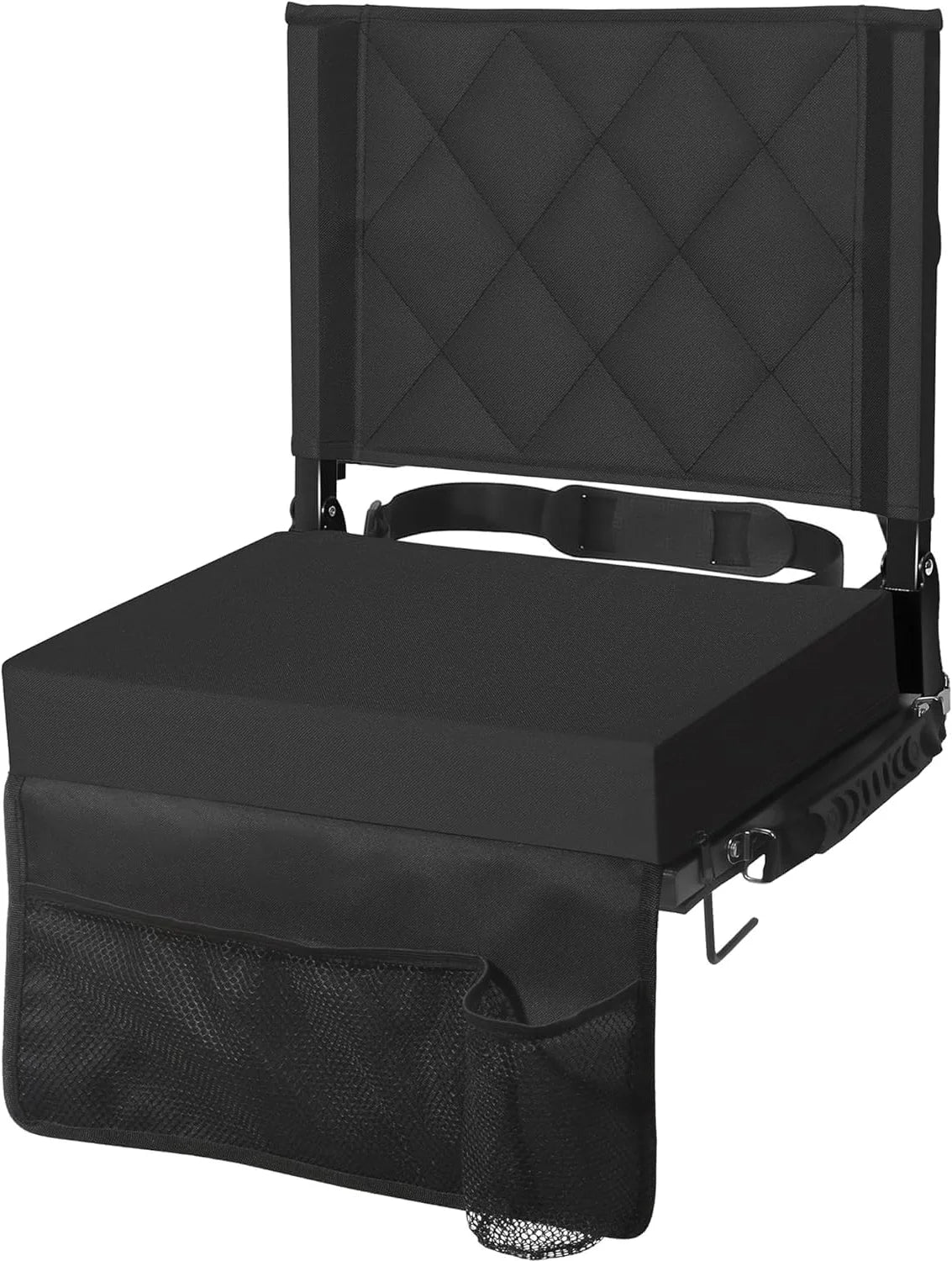 Folding Bleacher Seat Angled Back Non-Slip Base