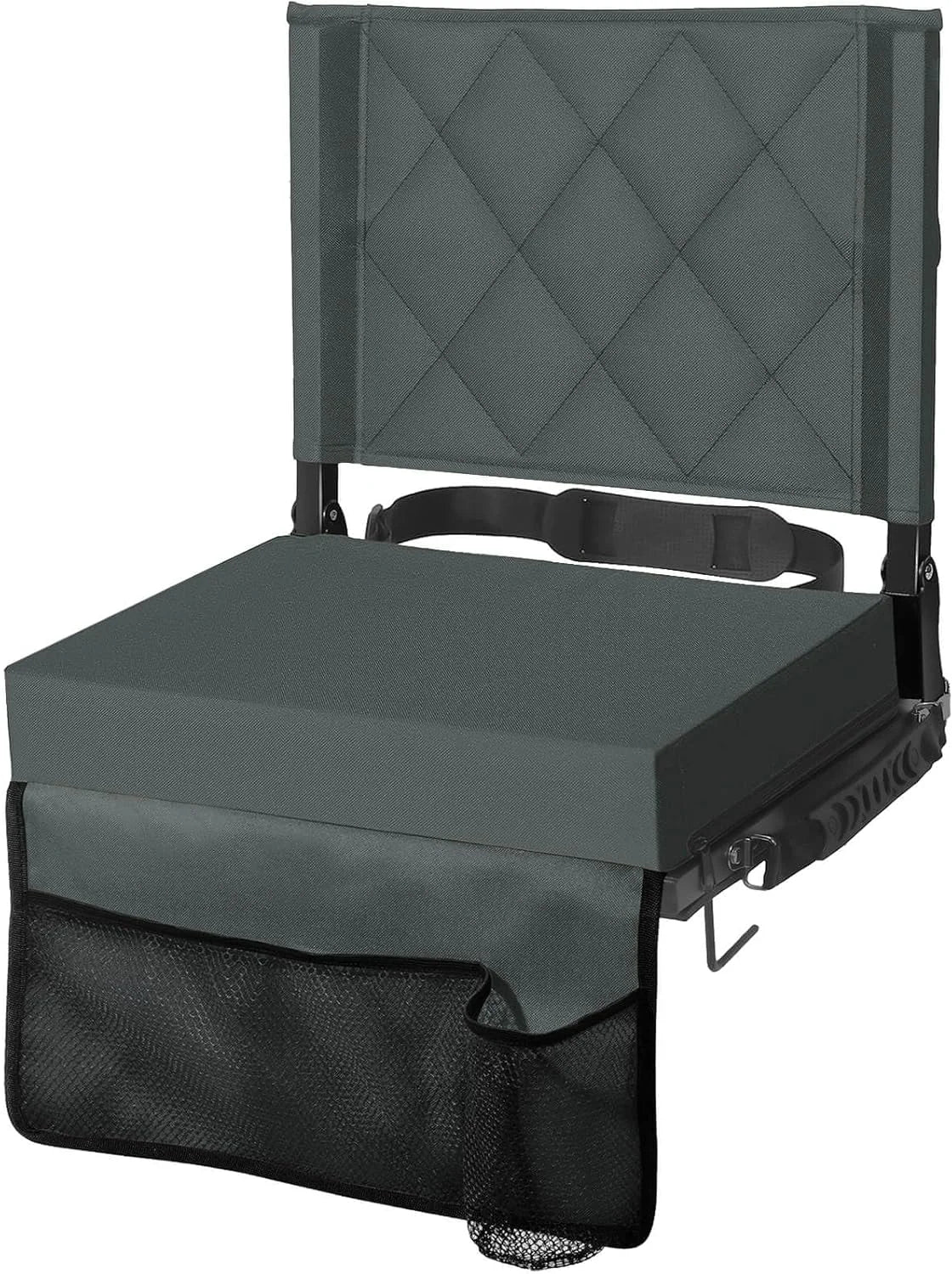 Folding Bleacher Seat Angled Back Non-Slip Base