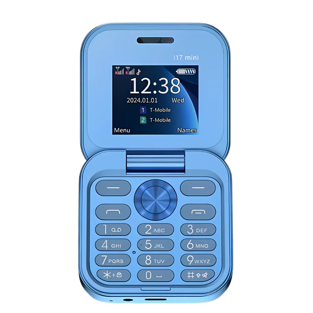Folding Cell Phone Dual Nano SIM All Day Battery