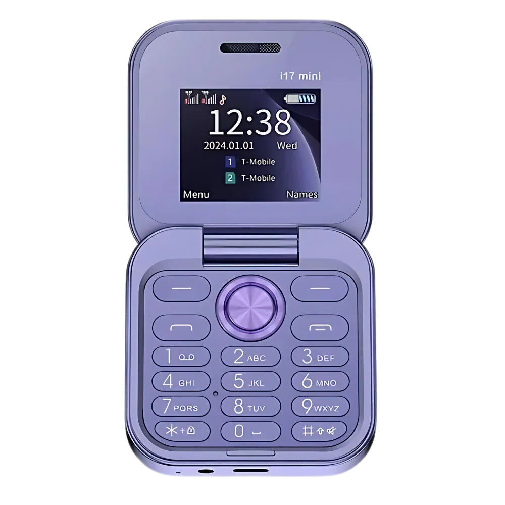 Folding Cell Phone Dual Nano SIM All Day Battery