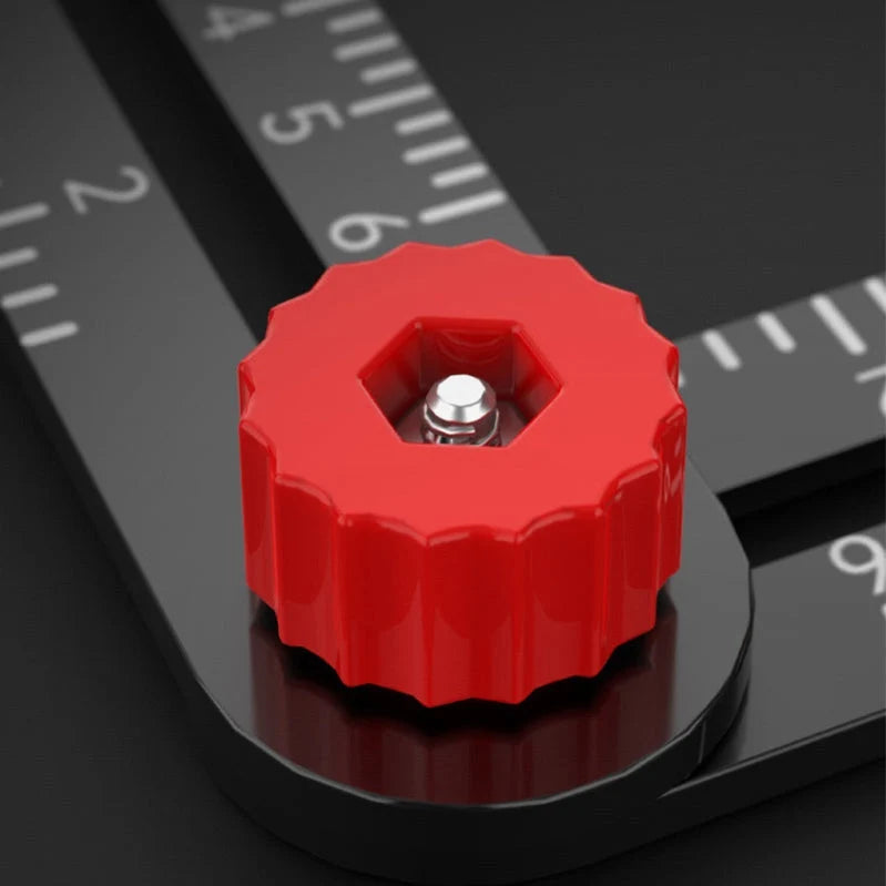 Folding Ruler Aluminum Alloy Locking Hinged Sections