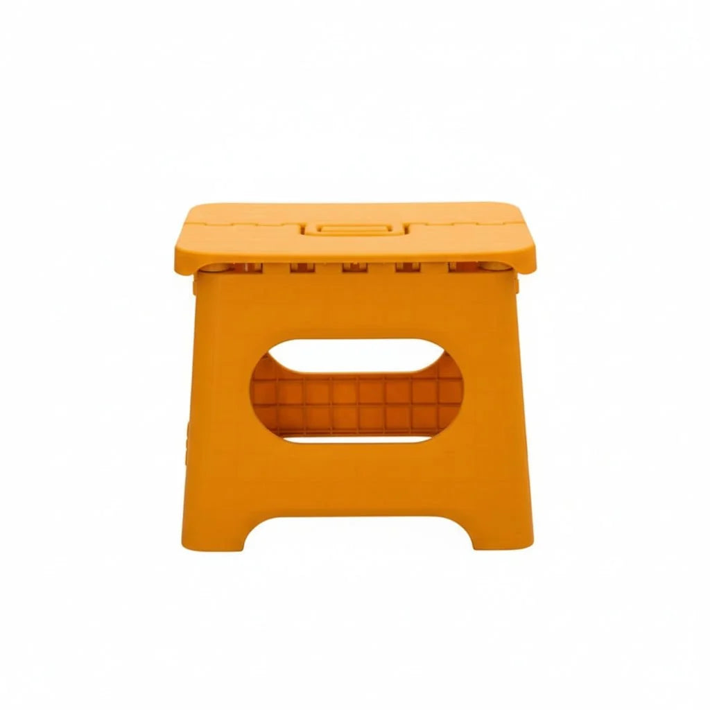 Folding Step Stool Reinforced Non-Slip Carry Handle