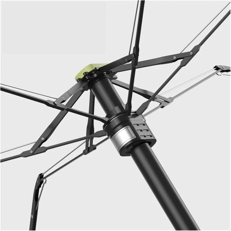 Folding Umbrella Compact Wind-Resistant Water-Repellent Canopy