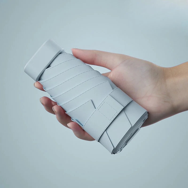Folding Umbrella Compact Wind-Resistant Water-Repellent Canopy