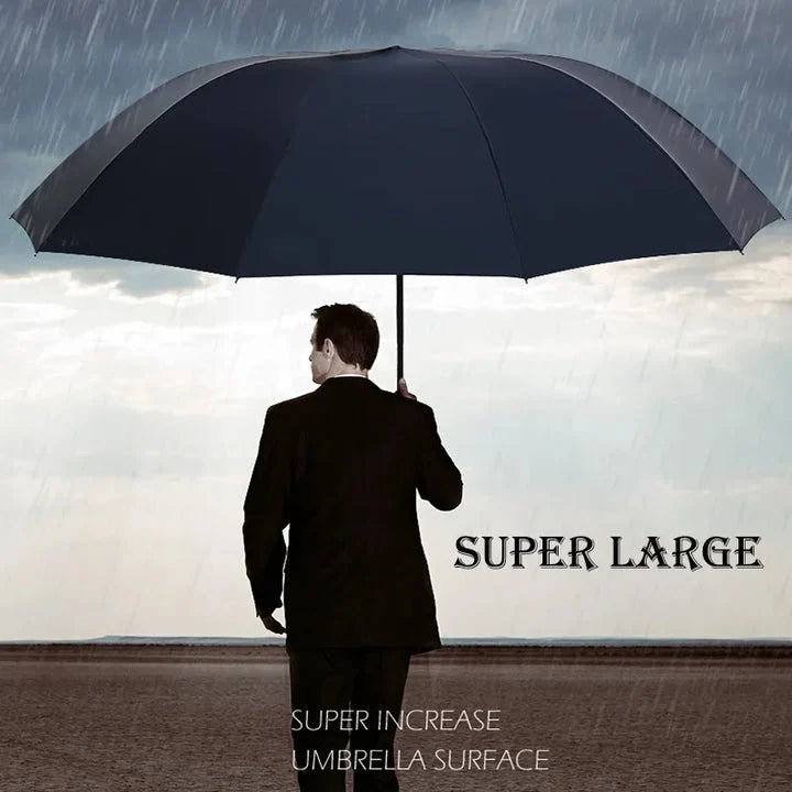 Folding Umbrella Windproof 51 Inch Canopy Compact