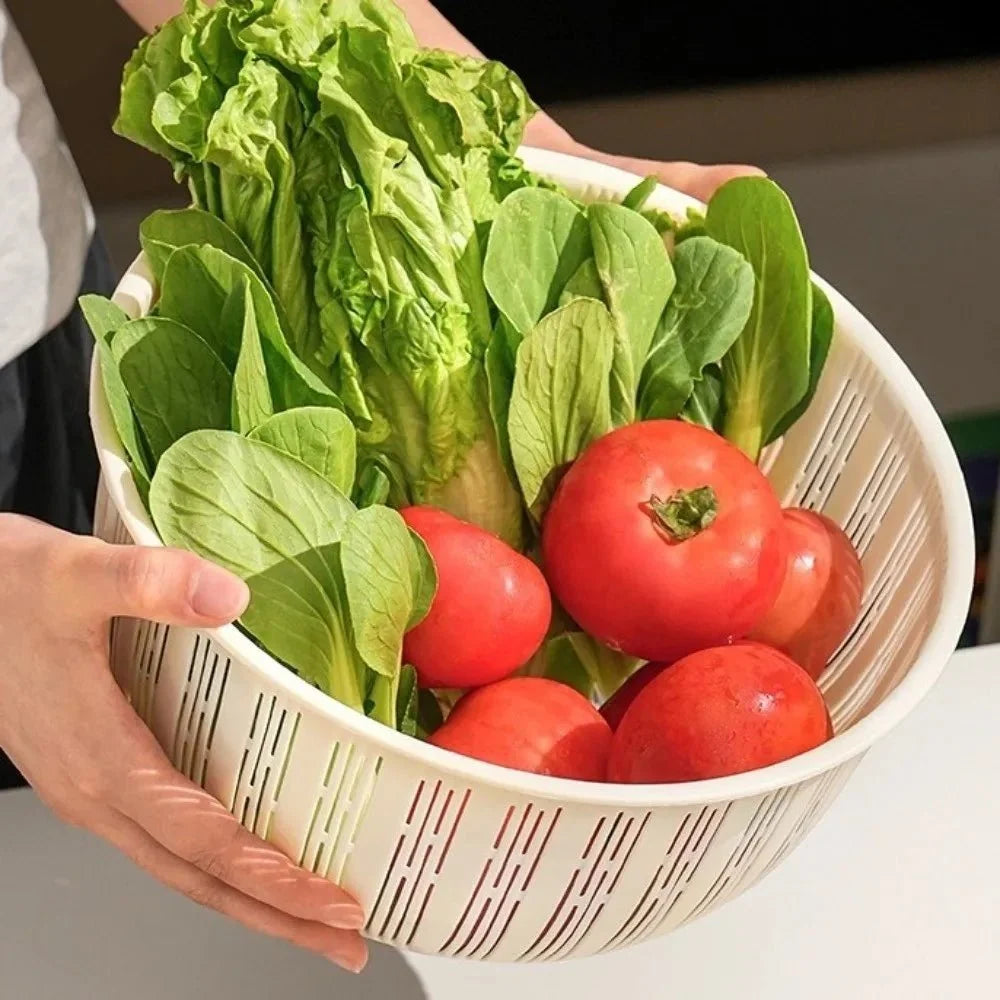 Food Cover With Draining Basket Breathable Insect Protection