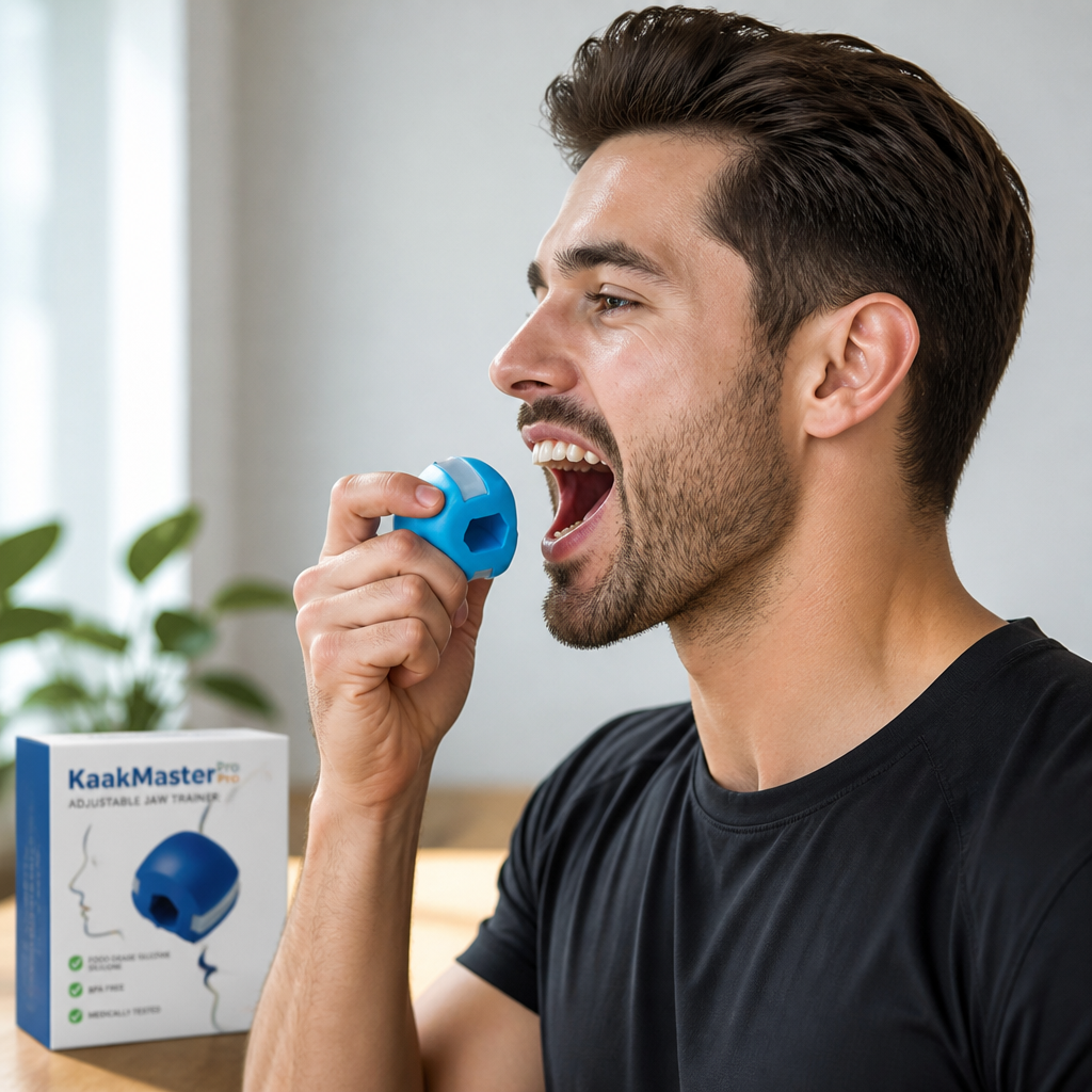 Food-Safe Silicone & Medically Tested Jaw Trainer (Adjustable Resistance)