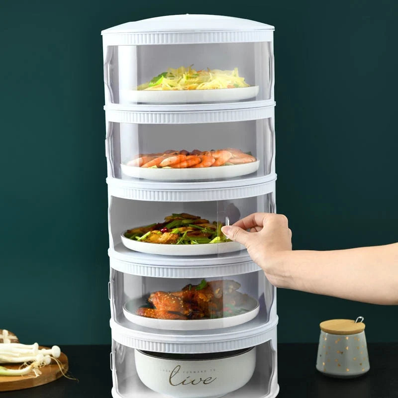 Food Storage Container Stackable Transparent Dry Goods Organizer