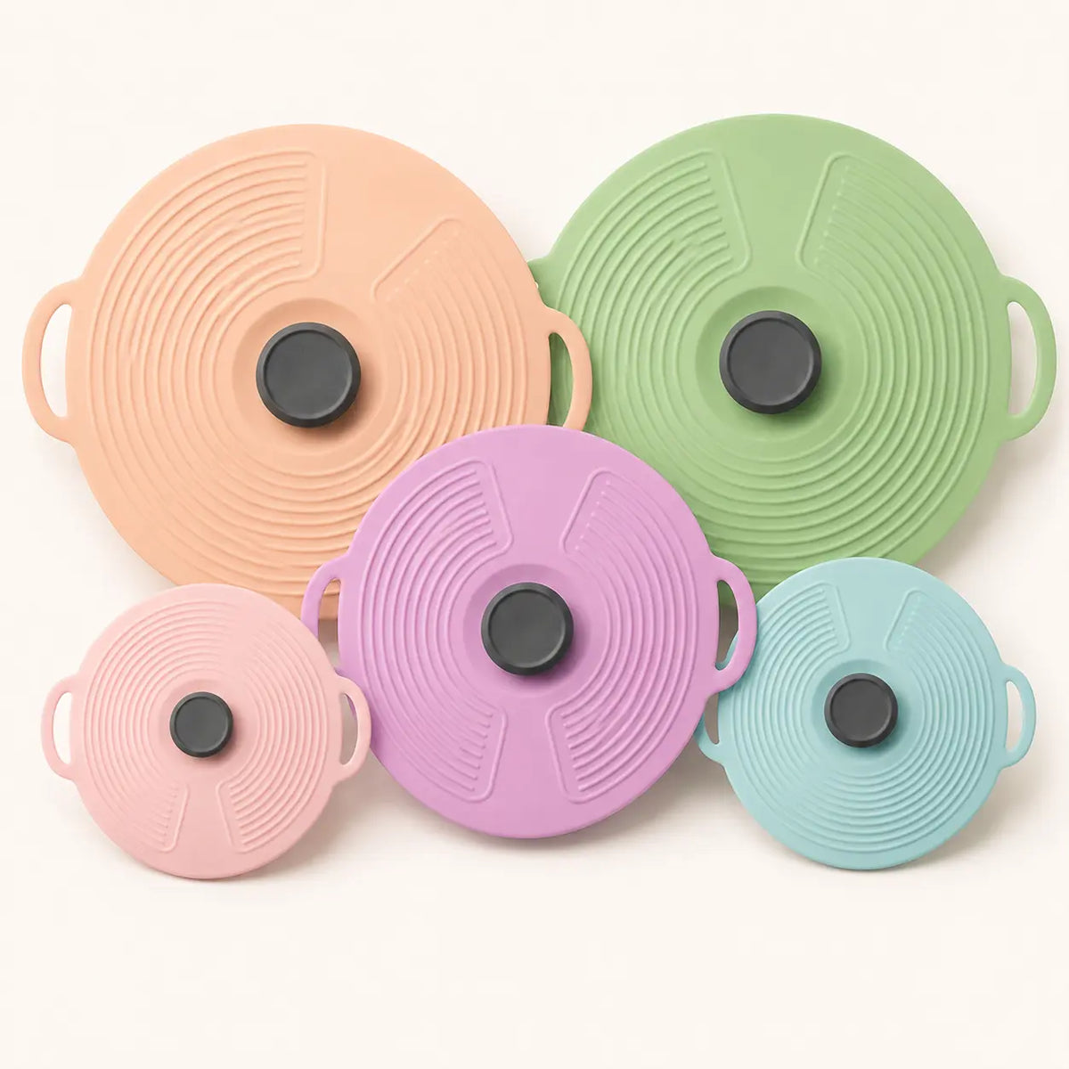 Food Storage Lids Silicone Stretch-Fit Reusable