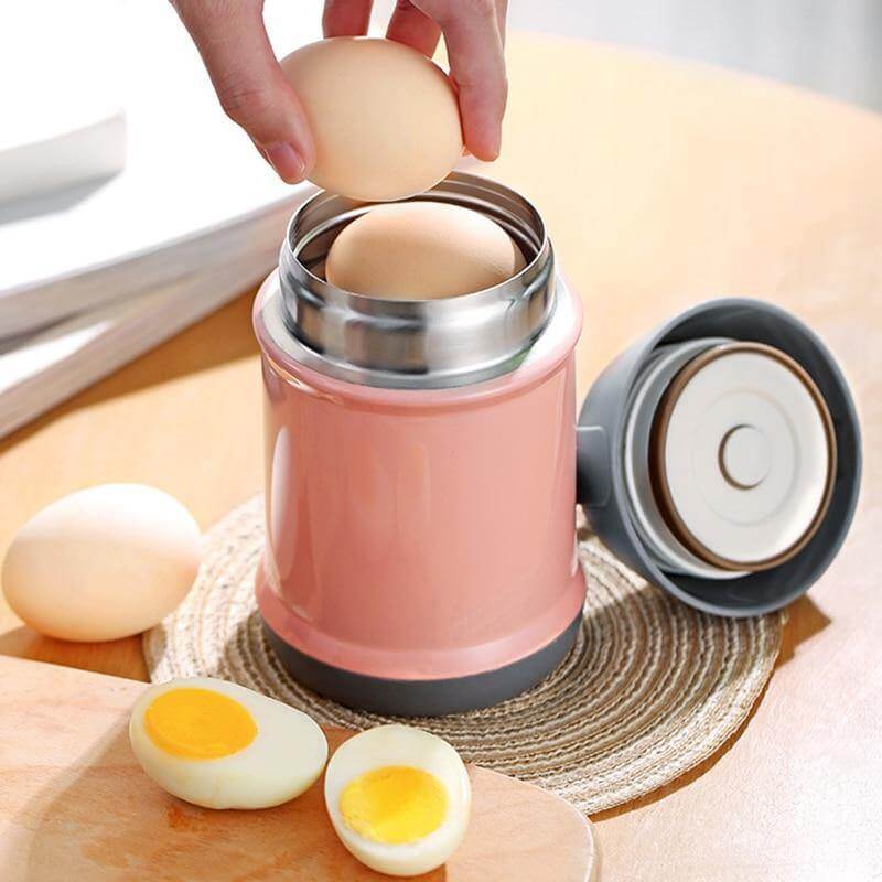 Food Thermos Stainless Steel Double-Wall Vacuum Insulated