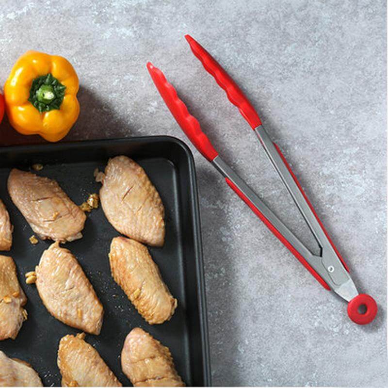 Food Tongs Silicone Mini 9 And 12 Inch Lengths