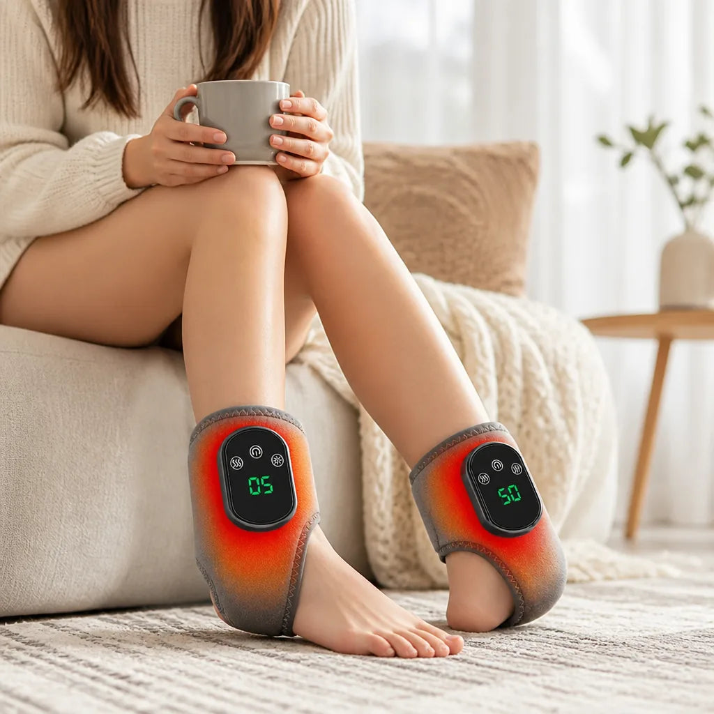 Foot & Leg Massager Cordless Heated Compression