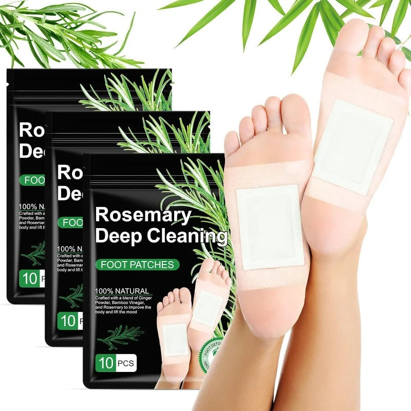 Foot Patches Rosemary & Ginger Overnight 10-Patch Pack