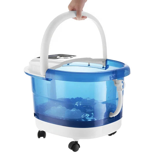 Foot Spa Adjustable Heat & Bubble Massage Rollers