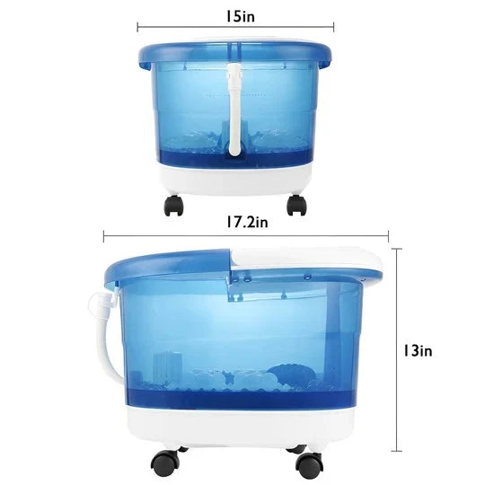 Foot Spa Massager Hydrotherapy Heat Control & Timer