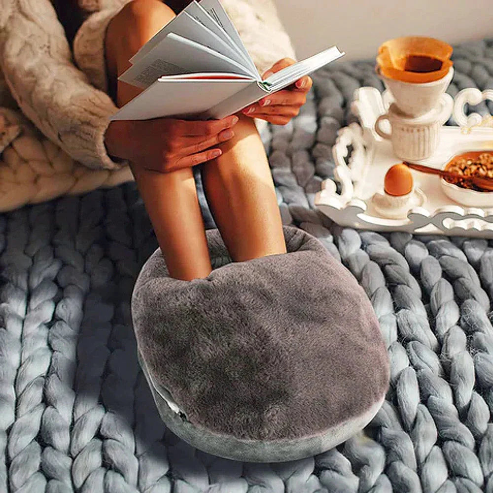 Foot Warmer Adjustable Heat XL Removable Washable Lining