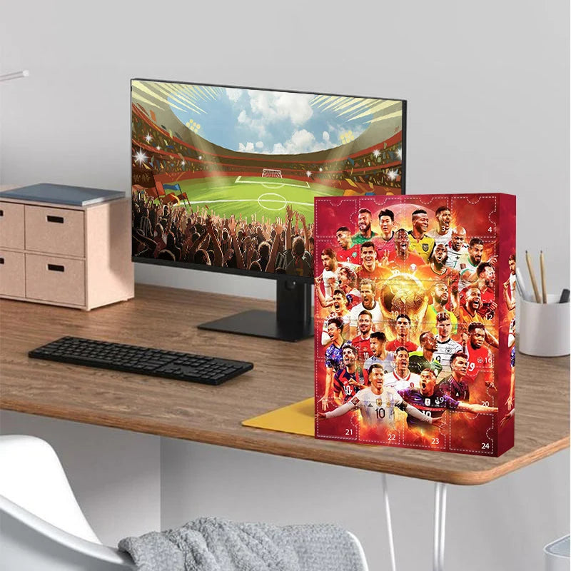 Football Advent Calendar 24 Miniature Figures