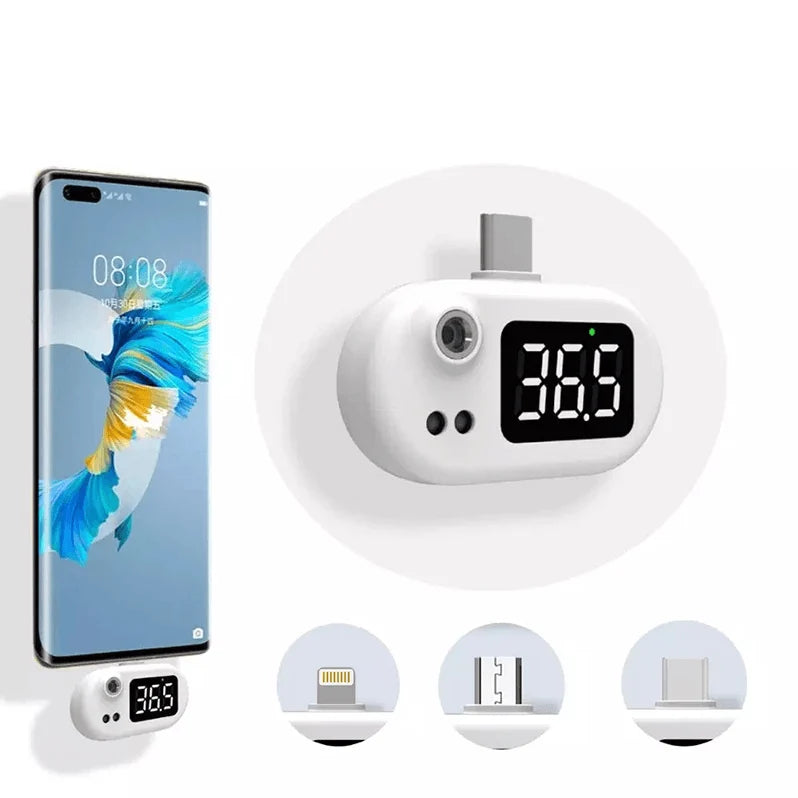 Forehead Thermometer Non-Contact Fast Reading USB%timeout