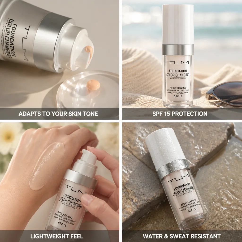 Foundation Color-Changing SPF 15 Lightweight