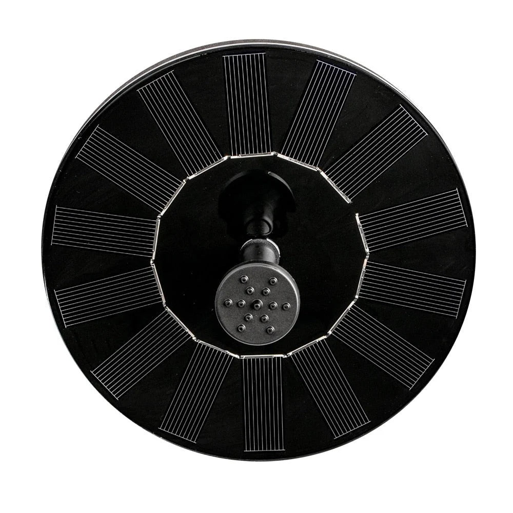 Fountain Pump Solar Floating Interchangeable Nozzles