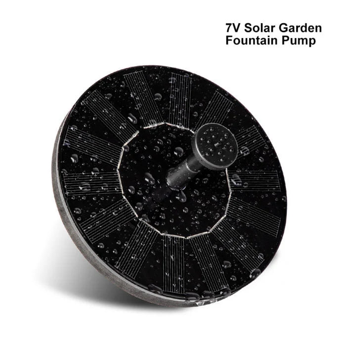 Fountain Pump Solar Floating Interchangeable Nozzles