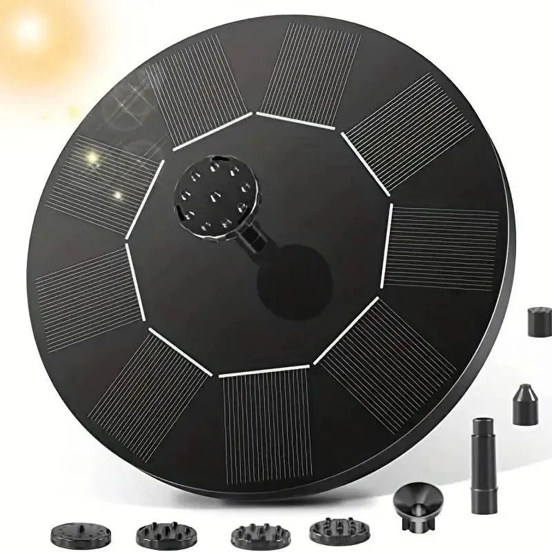 Fountain Pump Solar-Powered Floating Design