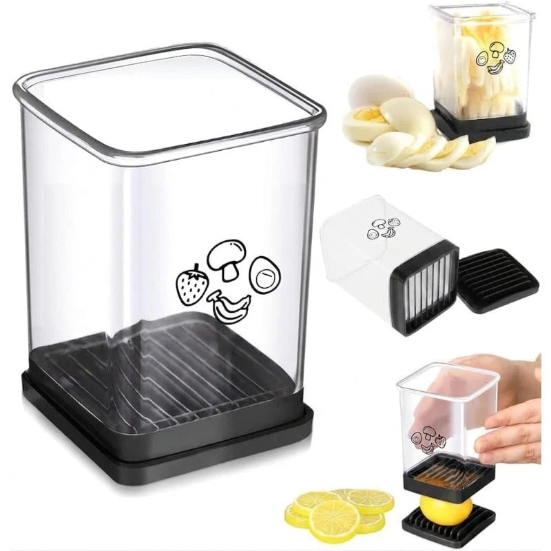 Fruit Slicer Cup-Style 8 Stainless Steel Blades