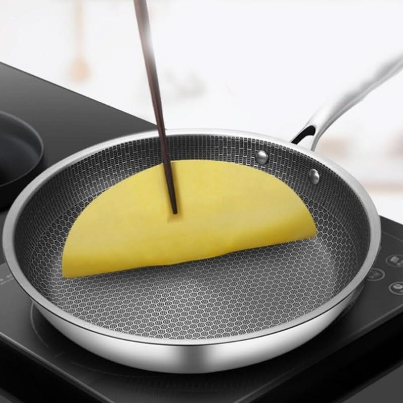 Frying Pan Stainless Steel Non-Stick 34 cm