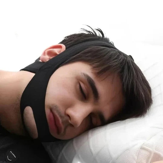 Full Head Chin Strap Adjustable Lightweight Nighttime Jaw Support