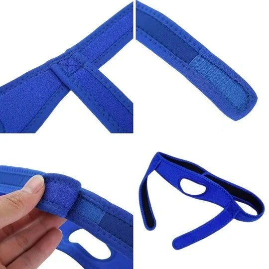 Full Head Chin Strap Adjustable Lightweight Nighttime Jaw Support