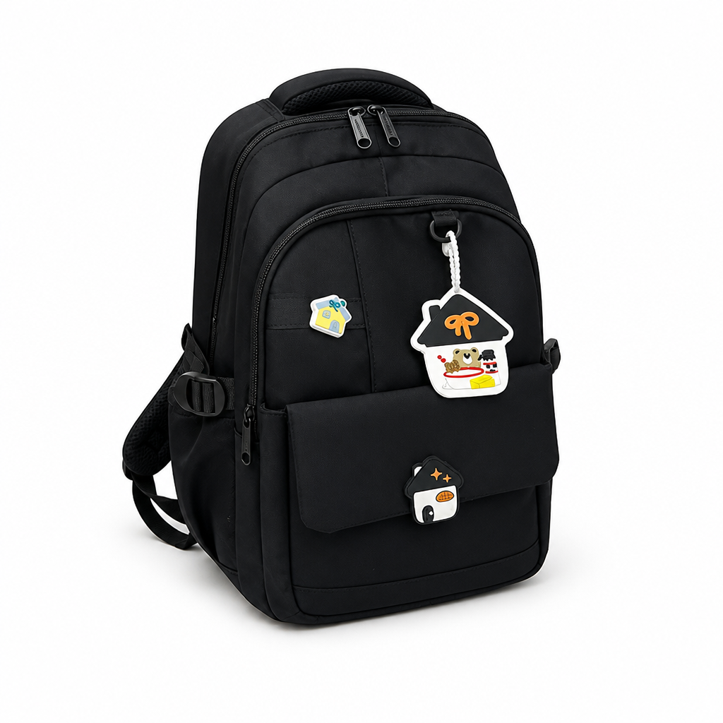 Fun Cartoon Padded Multi-Compartment Kids Backpack