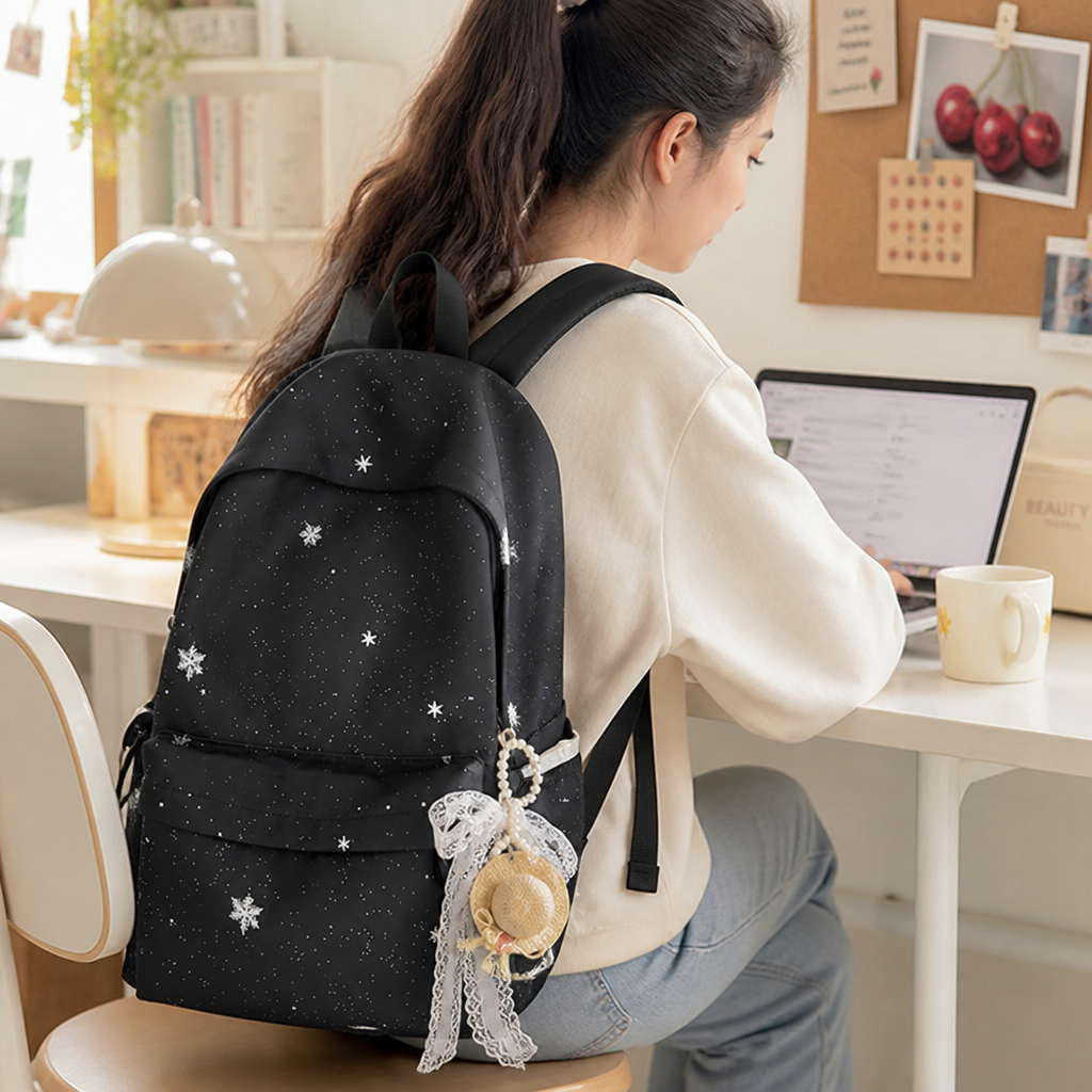 Fun Embellished Water-Resistant Kids Backpack
