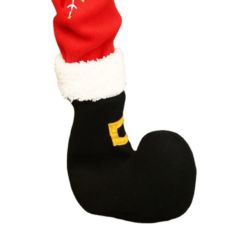 Furniture Leg Covers Santa Claus Durable Fabric & Removable Cover