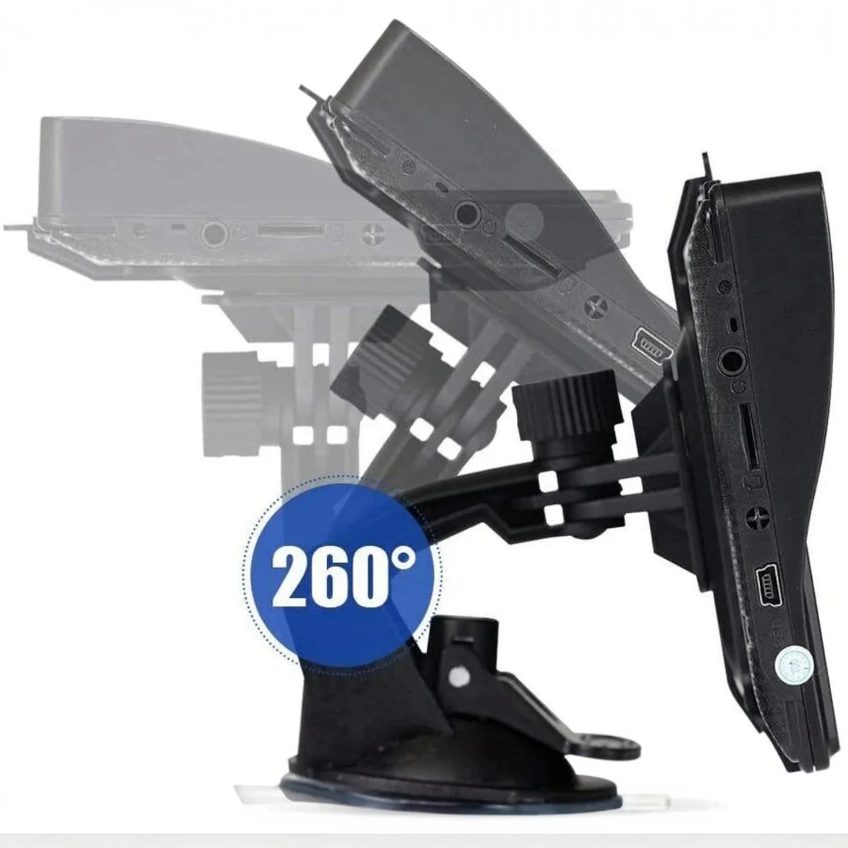 GPS Navigator 7-Inch Touchscreen Offline Maps Real-Time Traffic Updates