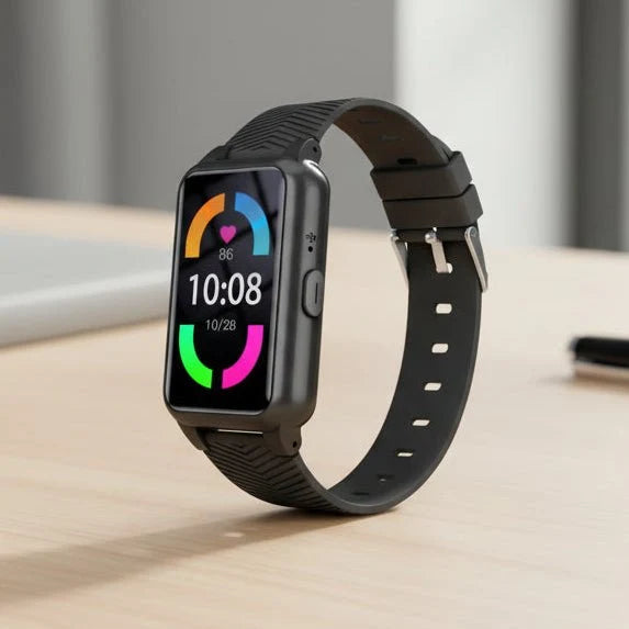 GPS Smartwatch Automatic Fall Detection SOS Button Real-Time Tracking