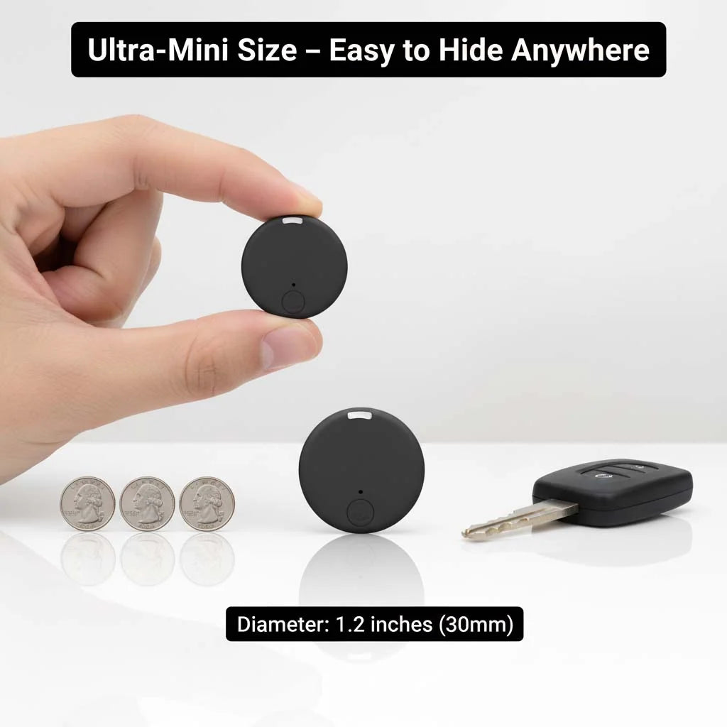 GPS Tracker Magnetic Mount Real-Time Location Movement Alerts