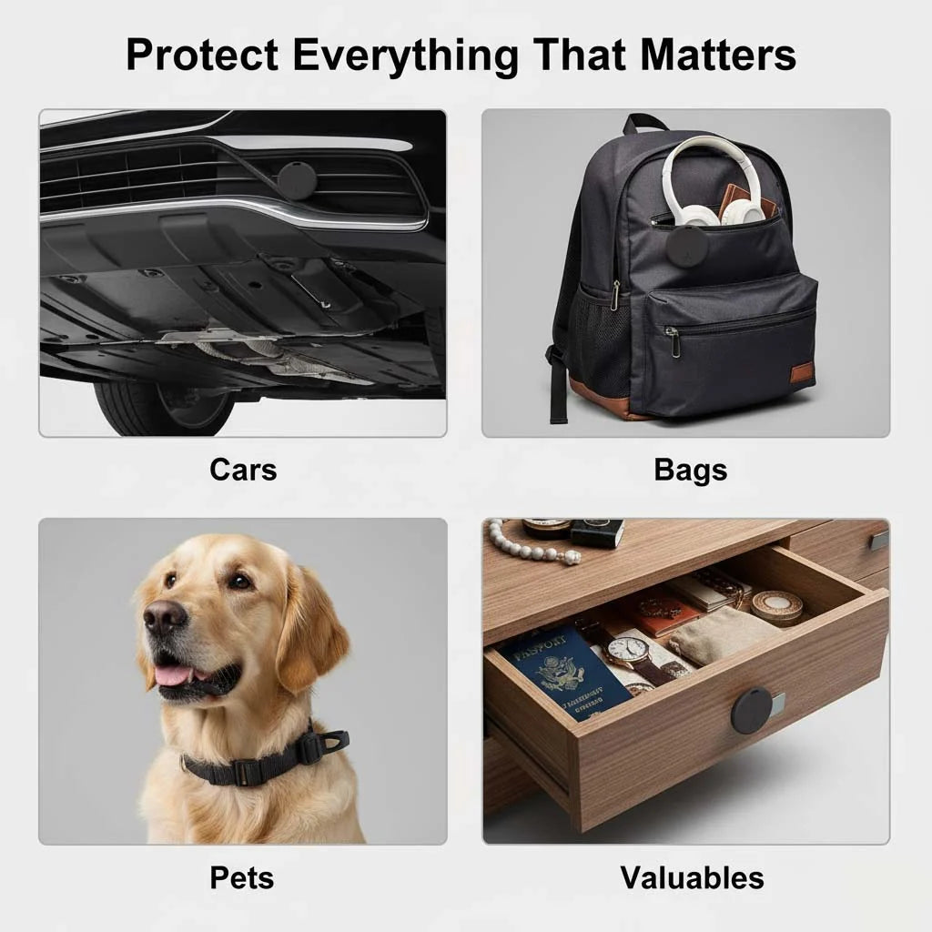 GPS Tracker Magnetic Real-Time Location & Motion Alerts