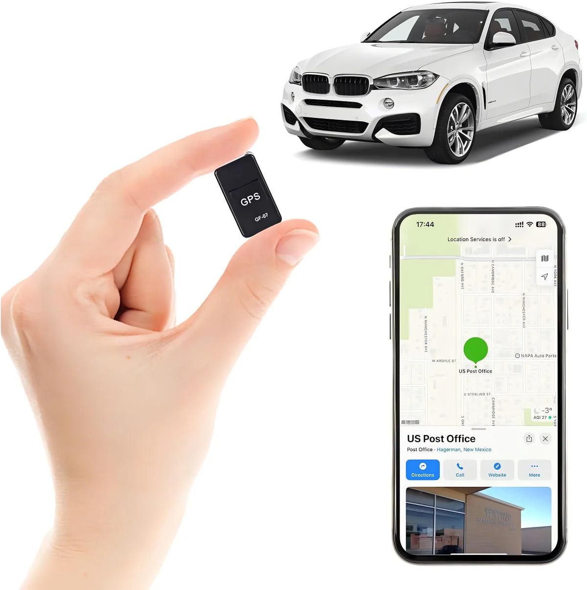 GPS Tracker Waterproof Up to 180-Day Standby