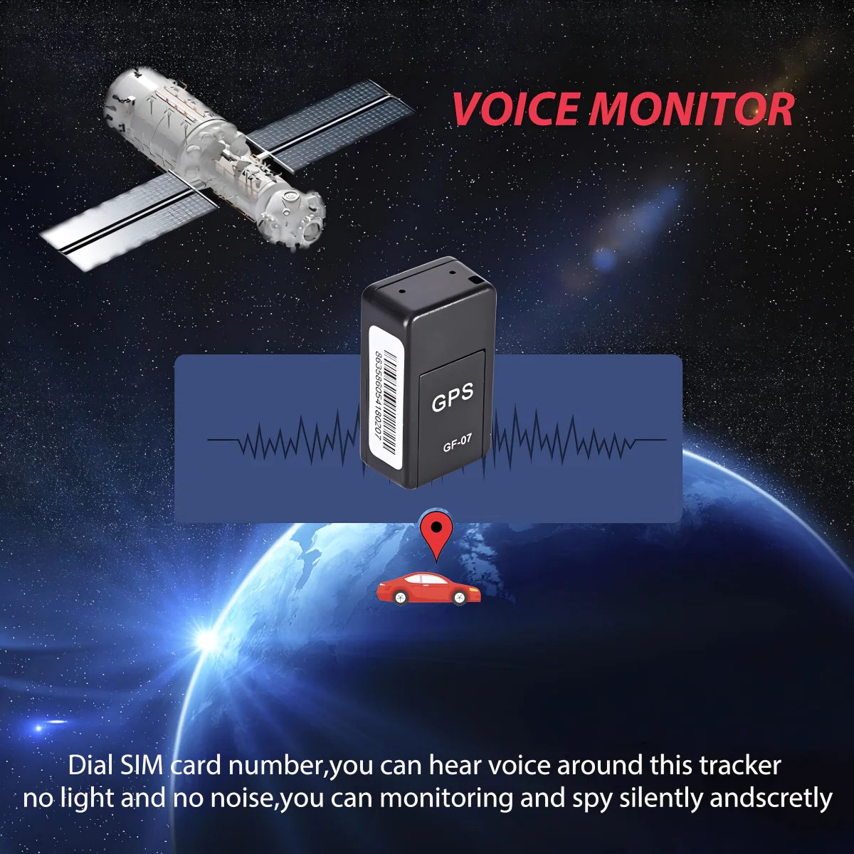 GPS Tracker Waterproof Up to 180-Day Standby
