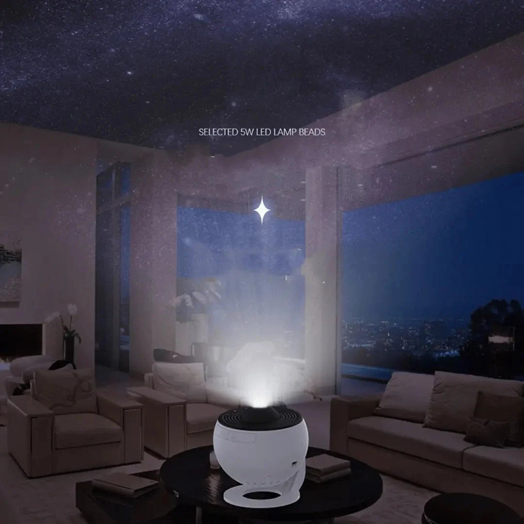Galaxy Projector 12 Interchangeable Discs Silent Rotation & Timer