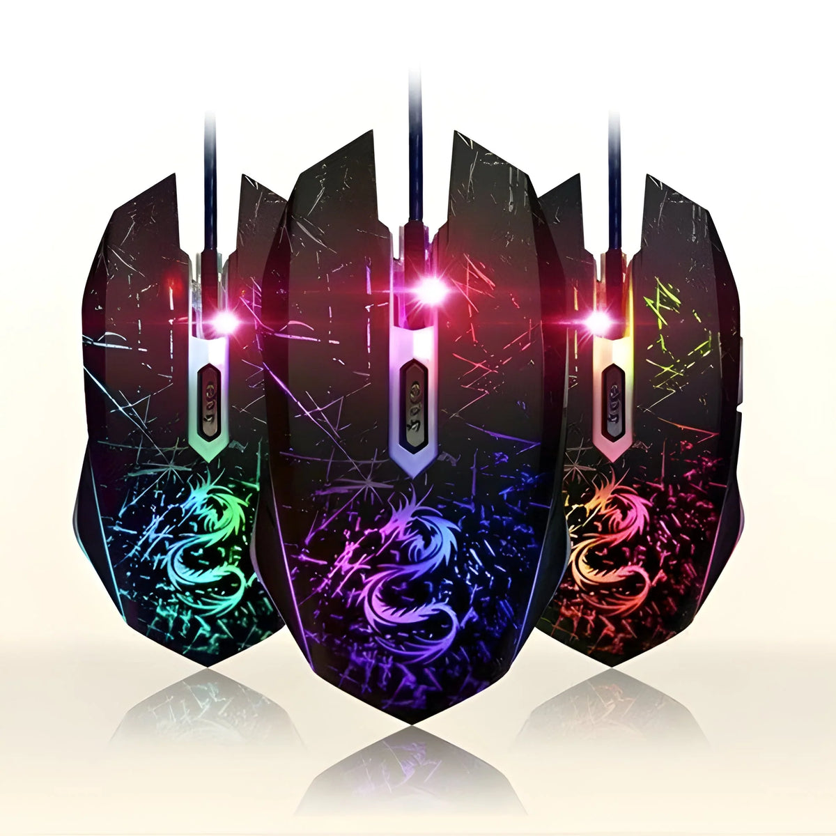 Gaming Mouse Wired 3200 DPI Six Programmable Buttons