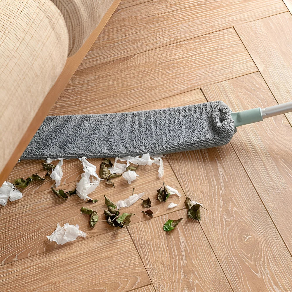 Gap Cleaning Mop Flat Retractable Head Washable Microfiber
