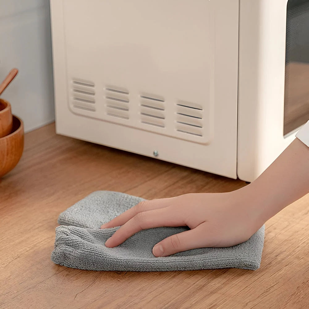 Gap Cleaning Mop Flat Retractable Head Washable Microfiber
