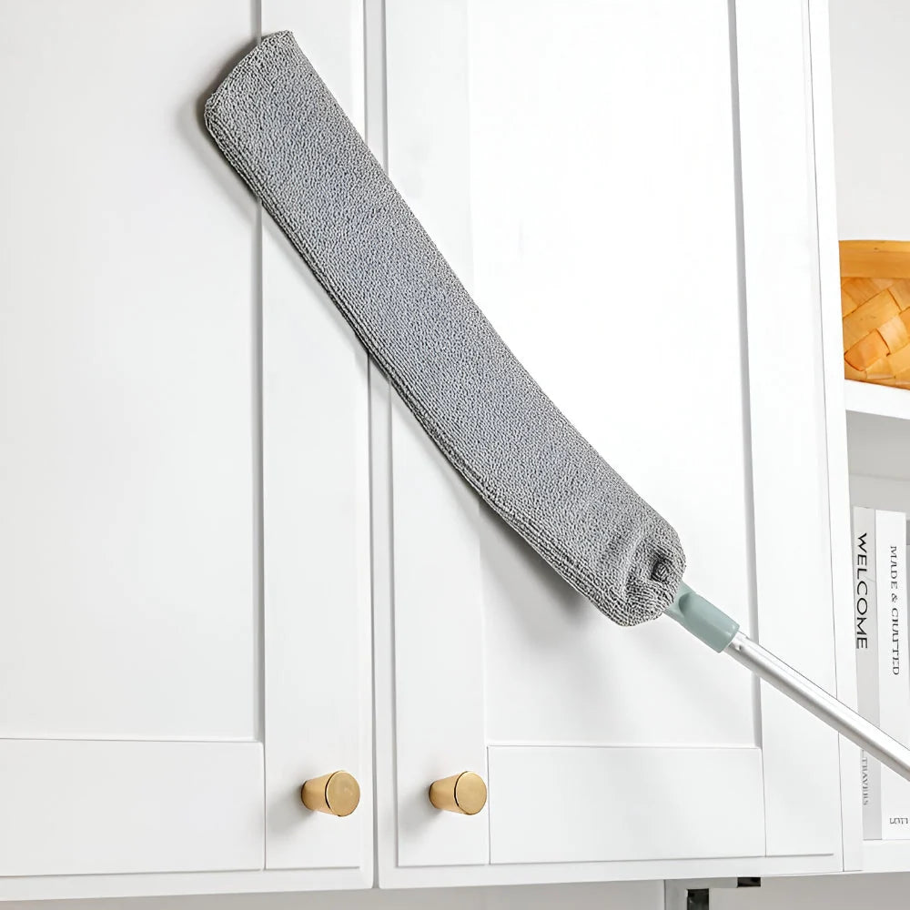 Gap Cleaning Mop Flat Retractable Head Washable Microfiber