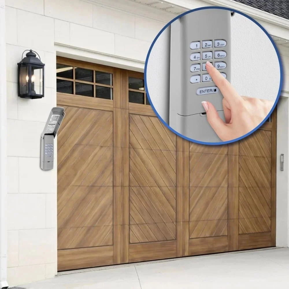 Garage Door Keypad Wireless Rolling Code 3-Channel