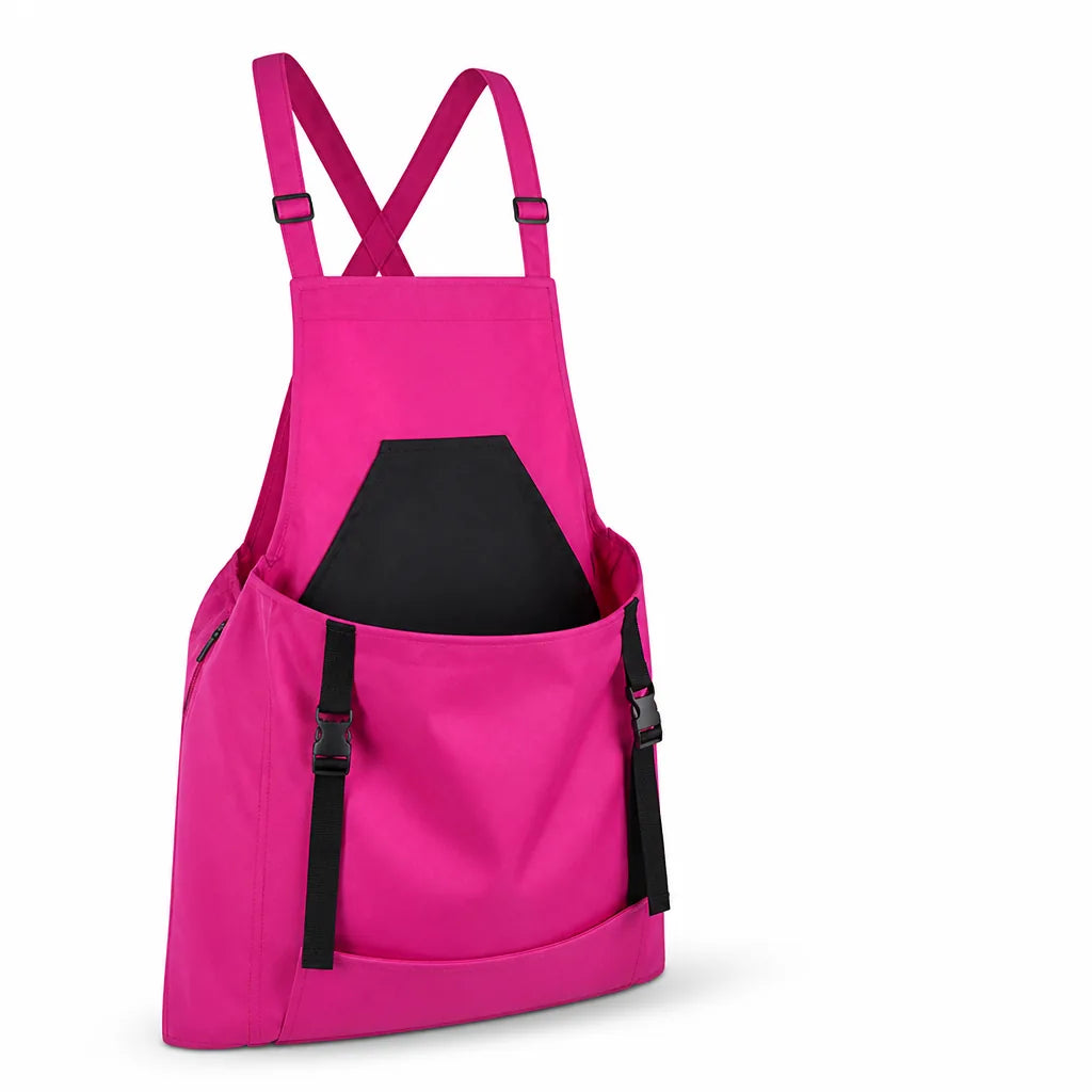 Garden Apron Large Kangaroo Pocket Waterproof Chest Pocket