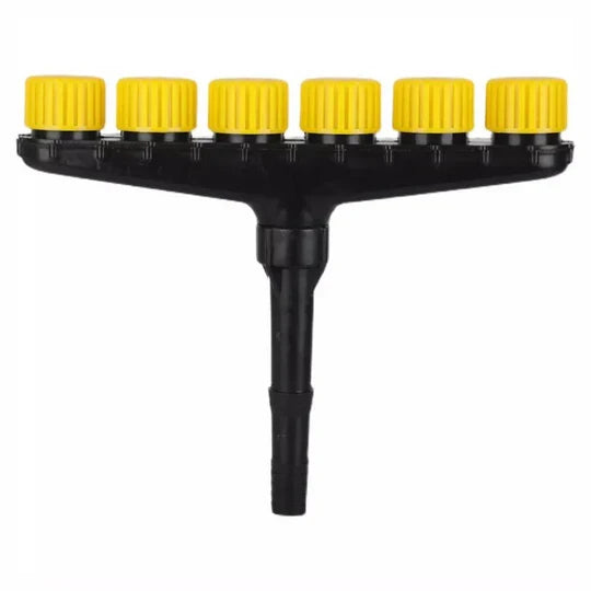 Garden Hose Nozzle Adjustable Spray Patterns Quick-Connect Ergonomic Handle