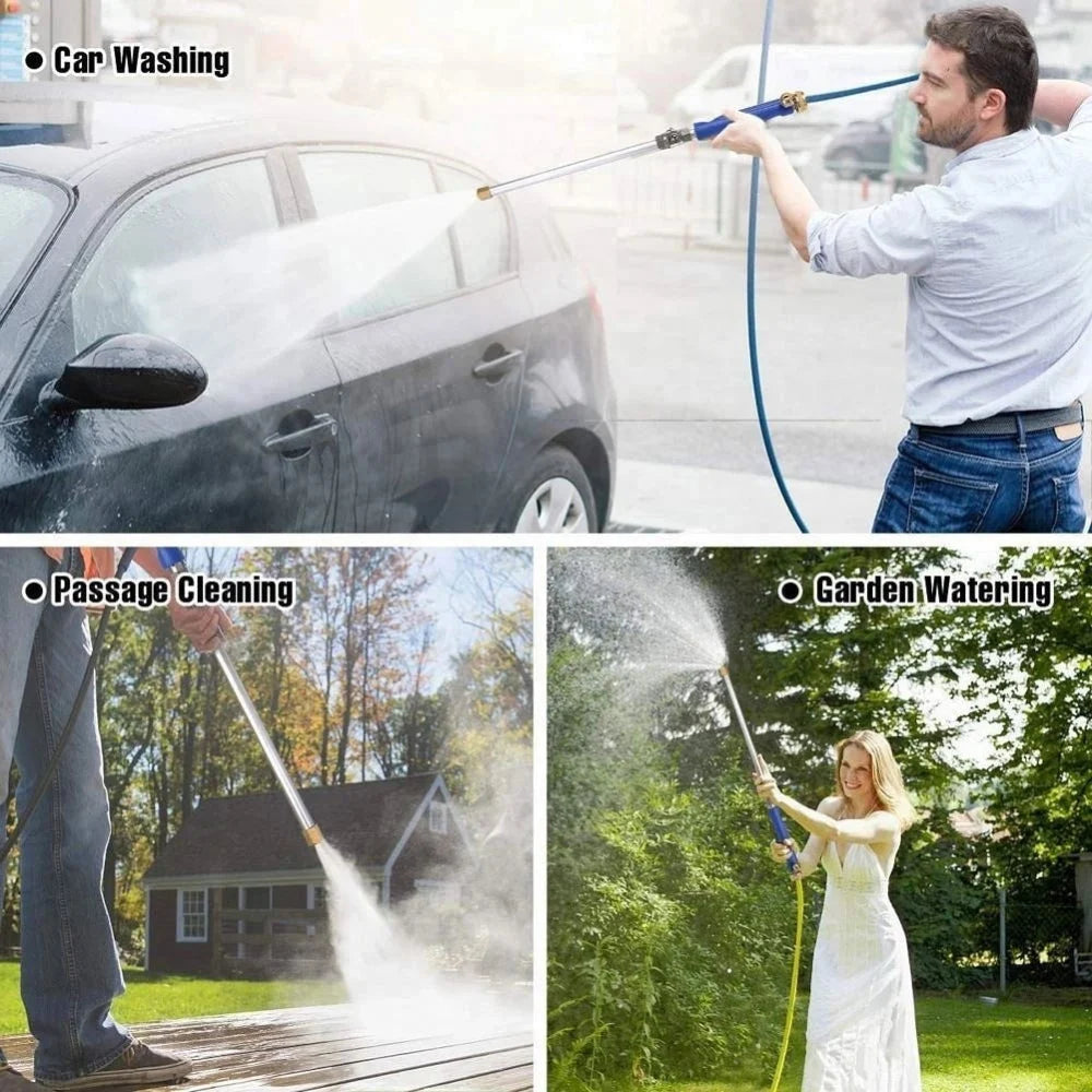 Garden Hose Nozzle Multi-Spray Dial Trigger Flow Control