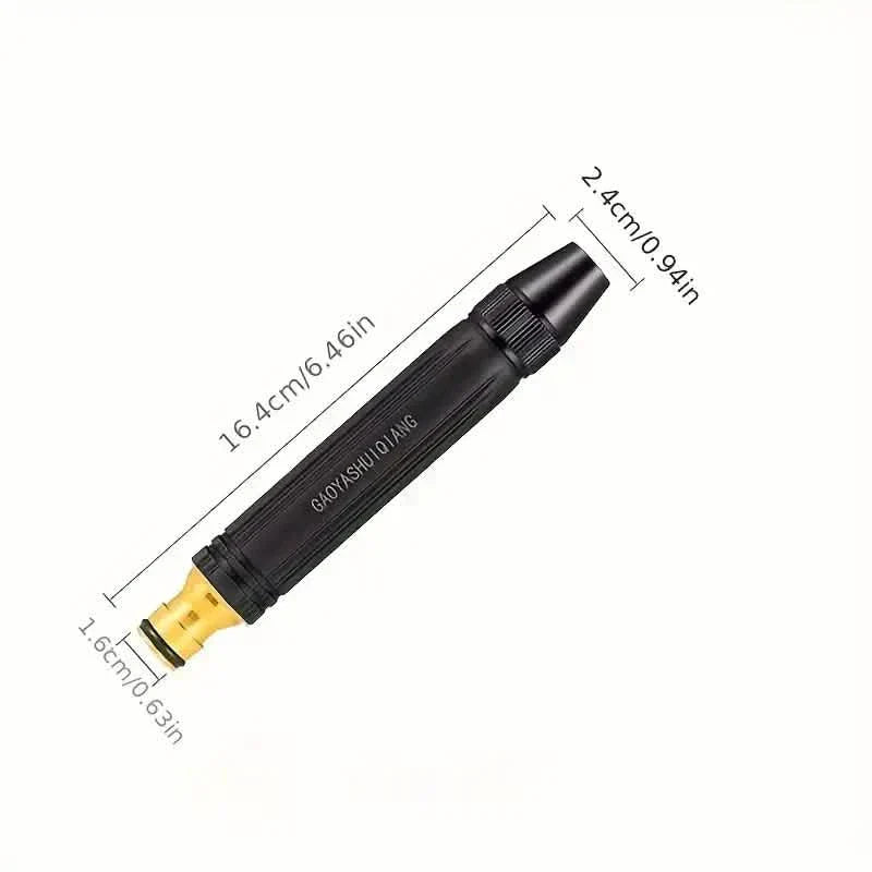 Garden Hose Nozzle Trigger Lock & Extendable Tube